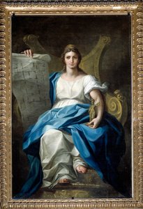 共和国の13の価値の寓意：素晴らしさ（絵画、1783年以降） 作： Carlo Giuseppe Ratti