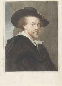 芸術家ピーター・パウル・ルーベンスの肖像 アーティストの肖像（シリーズタイトル） 作： Carlo Gregori (attributed to)