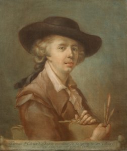 エドゥアール・ゴーティエ・ダゴティの肖像、1783年。