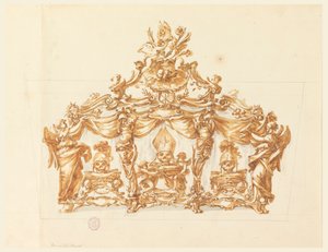 3つの頭蓋骨の聖骨箱 作： Carlo Marchionni