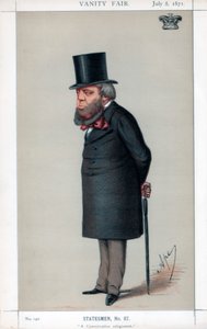 保守的な宗教家、1871年。