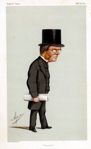 リヨンプレイフェア、スコットランドの化学者、政治家、管理者、1875年 作： Carlo Pellegrini