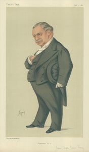 Mジャンバプティストレオンサイ、大統領3、1880年12月4日、バニティフェア漫画 作： Carlo Pellegrini