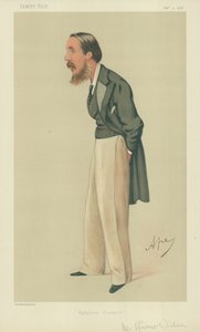 リバーズウィルソン氏、エジプトの財政、1878年11月9日、バニティフェア漫画 作： Carlo Pellegrini