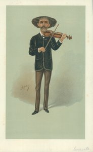 パブロマーティンメリトンサラサート上院議員、1889年5月25日、バニティフェア漫画 作： Carlo Pellegrini