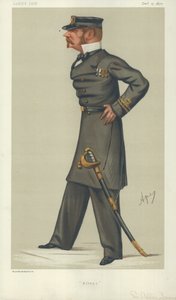 アレンヤング卿、アレーノ、1877年12月15日、バニティフェア漫画 作： Carlo Pellegrini