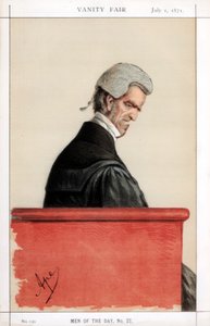ジョンジョージショーレフェーバー卿、イギリスの弁護士、政治家、公務員、1871年 作： Carlo Pellegrini