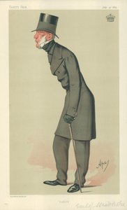 ストラドブローク伯爵、サフォーク、1875年7月31日、バニティフェア漫画 作： Carlo Pellegrini