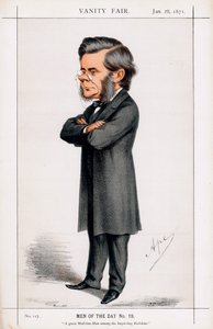 トーマスヘンリーハクスリー、イギリスの生物学者、1871年 作： Carlo Pellegrini