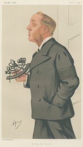 バニティフェア：ヨット愛好家。 「世界一周」、トーマス・ブラッシー氏、1877 年 10 月 6 日 作： Carlo Pellegrini
