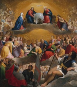パラダイス、1598年頃（銅の油） 作： Carlo Saraceni