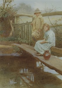一口を待っている 作： Carlton Alfred Smith