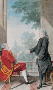 Monsieur de MontuleおよびMonsieur Le President d "Albertas 作： Carmontelle