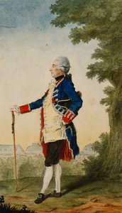 チュイルリーの男爵、ボンベル1765 作： Carmontelle