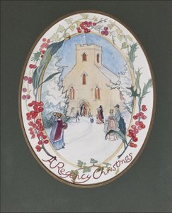 リージェンシークリスマス、2008年（紙にトイレ） 作： Caroline Hervey Bathurst