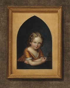 子供の肖像 作： Caroline Sattler Tridon