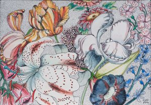 乱れた花、1991