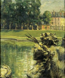 ネプチューン盆地、ベルサイユ、1913 年。 作： Carroll Beckwith