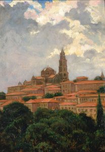 ル・ピュイの大聖堂、1911年。 作： Carroll Beckwith