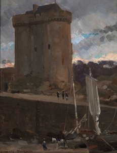 サンクトペテルブルクのツール・ド・ソリドールにて。 セヴラン、ノルマンディー、カリフォルニア州。 1877年。 作： Carroll Beckwith