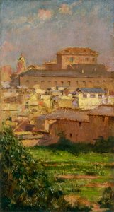 パラッツォ バルベリーニ、ローマ、カリフォルニア州。 1910年。 作： Carroll Beckwith