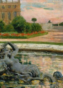 North Parterre、セイレーンの泉、1913 年。