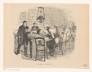 図書館の閲覧室 Les rats de bibliothèque (オブジェクトのタイトル)