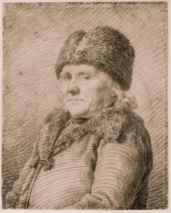 父アドルフ・ゴットリープ・フリードリヒの肖像 作： Caspar David Friedrich