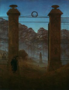 墓地 作： Caspar David Friedrich
