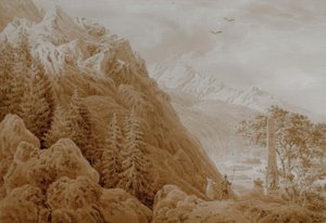 秋 作： Caspar David Friedrich