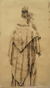 封筒の女性 作： Caspar David Friedrich