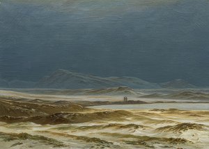 春の北欧の風景。 1825年頃 作： Caspar David Friedrich