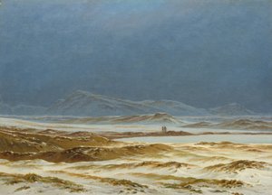 北の風景、春 作： Caspar David Friedrich