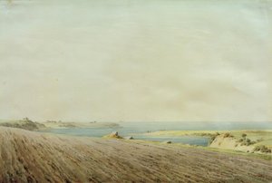 リューゲン島近くのバルト海 作： Caspar David Friedrich