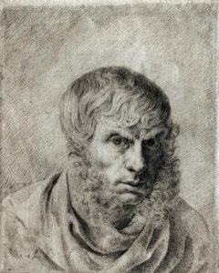 自画像 作： Caspar David Friedrich