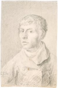 自画像 作： Caspar David Friedrich