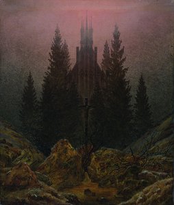 山の十字架、1812年頃 作： Caspar David Friedrich
