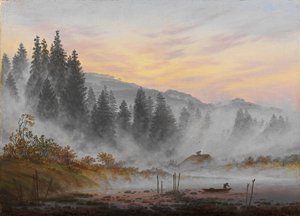 時間帯：午前中 作： Caspar David Friedrich
