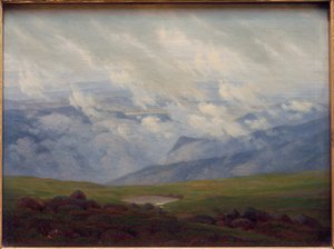 動く雲 作： Caspar David Friedrich