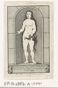 人魚像のあるニッチ 作： Caspar Jacobsz. Philips