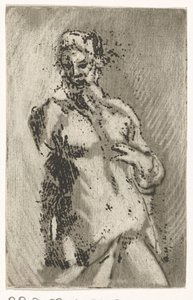 裸の男の胴体 作： Caspar Jacobsz. Philips