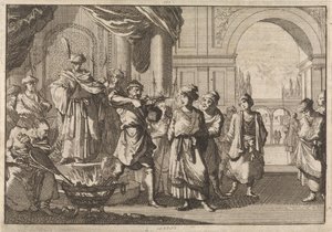 ペルシャの国王であるセリム 4 世は、1694 年に真っ赤に熱した鉄で弟を失明させた