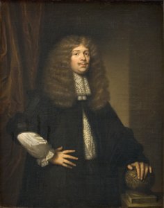 Coenraad van Beuningen (1622-1693)?, アムステルダム市長 作： Caspar Netscher