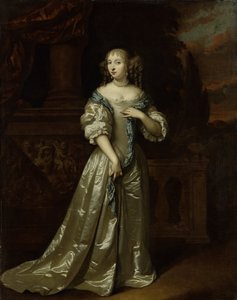 ブロークハイセン領主ロエロフ・ファン・アルケル (1632-1709) の妻、フィリピナ・スタントンの肖像