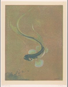 泳ぐ魚 泳ぐ魚（原題） 作： Casper M.L. Kouw (signed by artist)