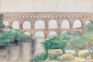 水道橋、nd 作： Cass Gilbert