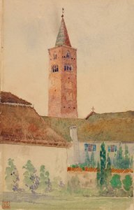 1898年、イタリアのチャーチタワー。
