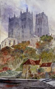 ダラム大聖堂、イギリス、1913年。 作： Cass Gilbert