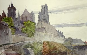 ラオン大聖堂、フランス 作： Cass Gilbert