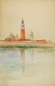 サン・ジョルジョ・マッジョーレ、ヴェネツィア、1898年。 作： Cass Gilbert